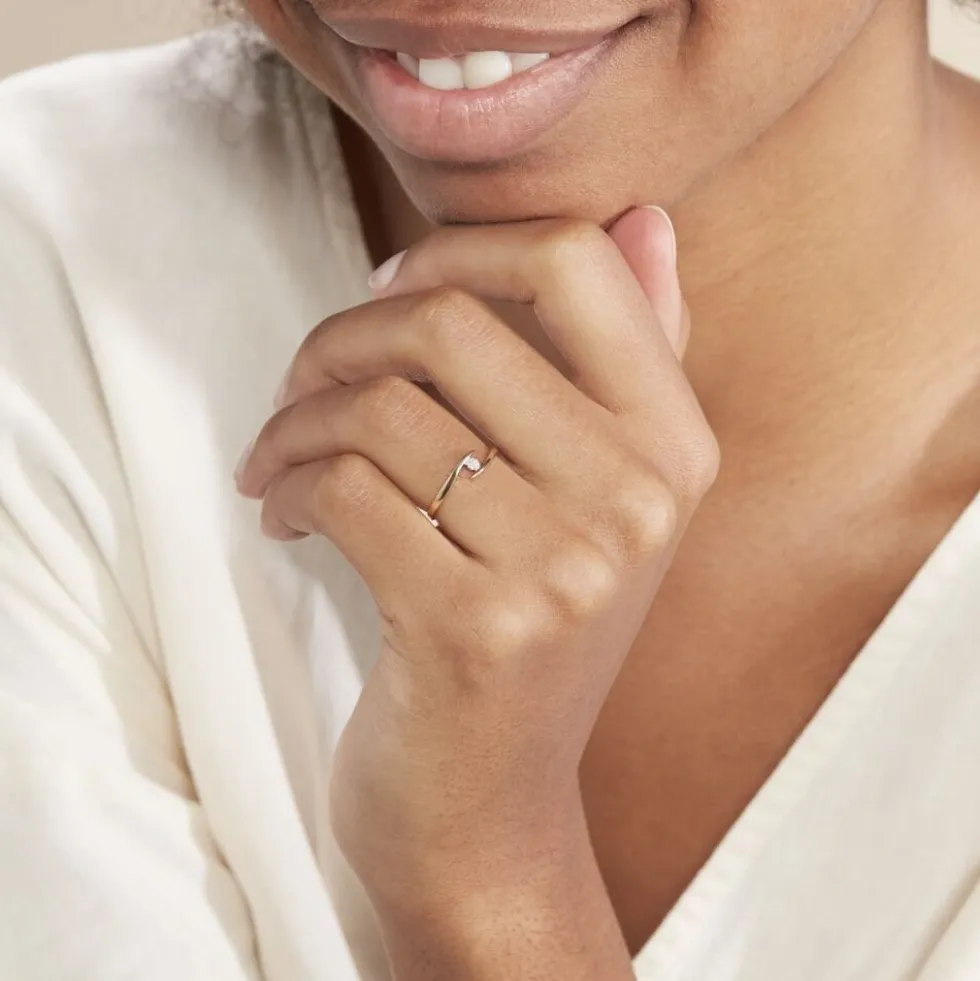 Bague Nolah Or Jaune Diamant