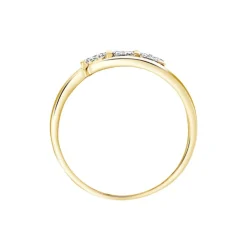 Bague Nolan Or Jaune Diamant