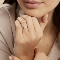 Bague Or Blanc Adeline Diamants