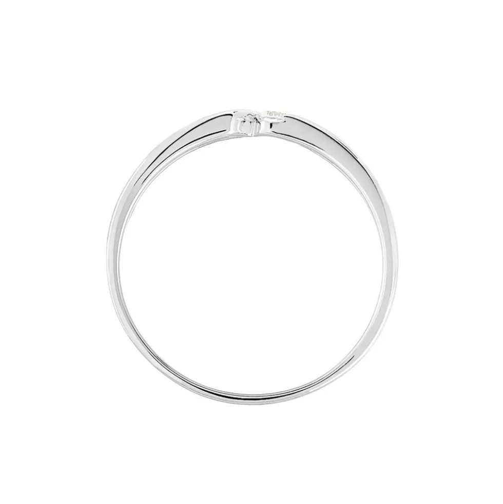 Bague Or Blanc Anilie Diamant
