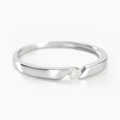 Bague Or Blanc Anilie Diamant