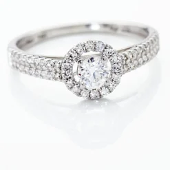 Bague Or Blanc Natanaele Diamants