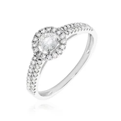 Bague Or Blanc Natanaele Diamants