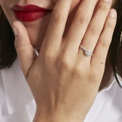 Bague Or Blanc Vesunna Diamants