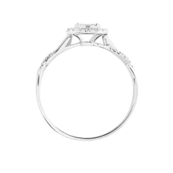 Bague Or Blanc Vesunna Diamants