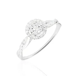 Bague Or Blanc Vesunna Diamants