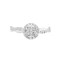 Bague Or Blanc Vesunna Diamants