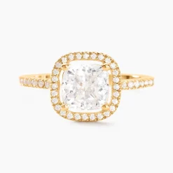 Bague Or Jaune Adrienne Oxydes De Zirconium