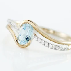 Bague Or Jaune Anja Topaze