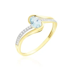 Bague Or Jaune Anja Topaze