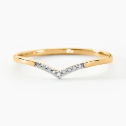 Bague Or Jaune Kaitlynn Diamant