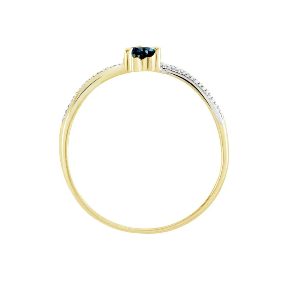 Bague Or Jaune Rory Topaze