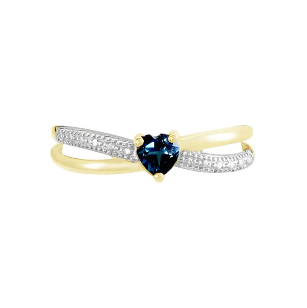Bague Or Jaune Rory Topaze