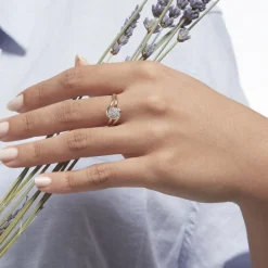 Bague Or Jaune Rosariane Diamants