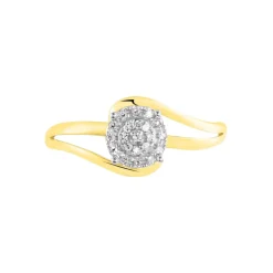 Bague Or Jaune Rosariane Diamants