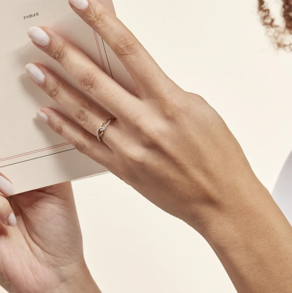 Bague Osanna Or Jaune Diamant