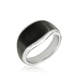 Bague Otis Acier Argenté