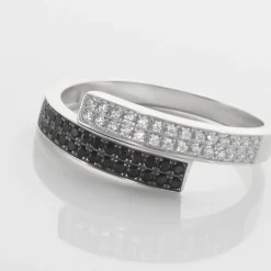 Bague Ouarida Argent Blanc Oxyde De Zirconium