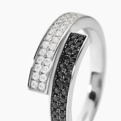 Bague Ouarida Argent Blanc Oxyde De Zirconium