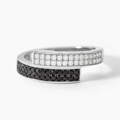 Bague Ouarida Argent Blanc Oxyde De Zirconium