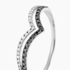 Bague Pellegrino Or Blanc Diamant