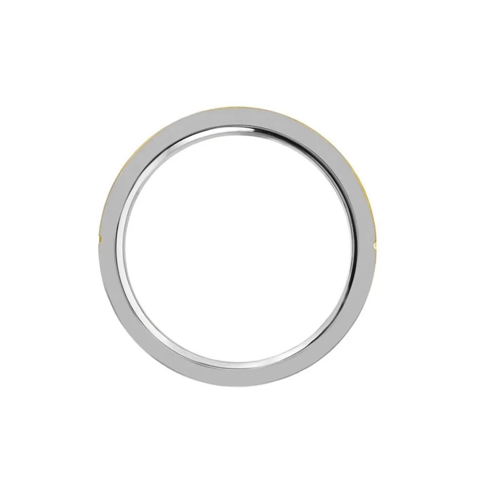 Bague Phebus Him Acier Bicolore