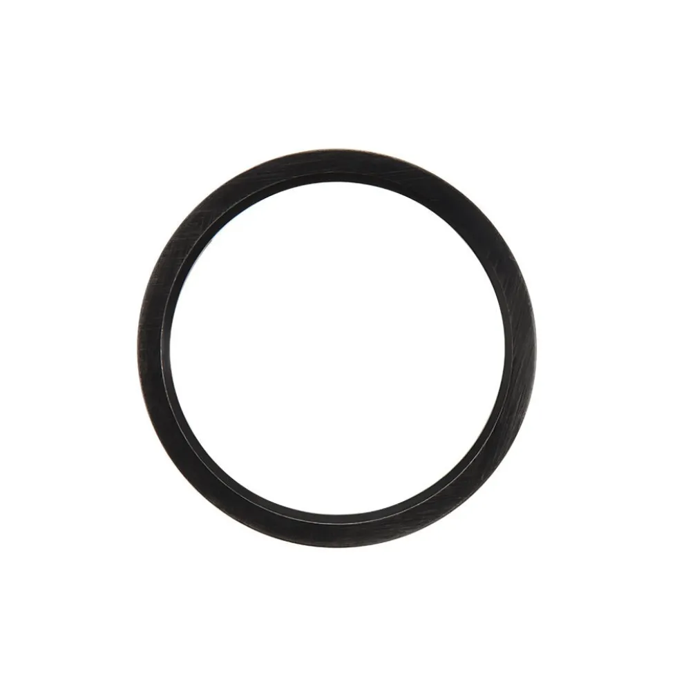 Bague Phebus Him Acier Noir