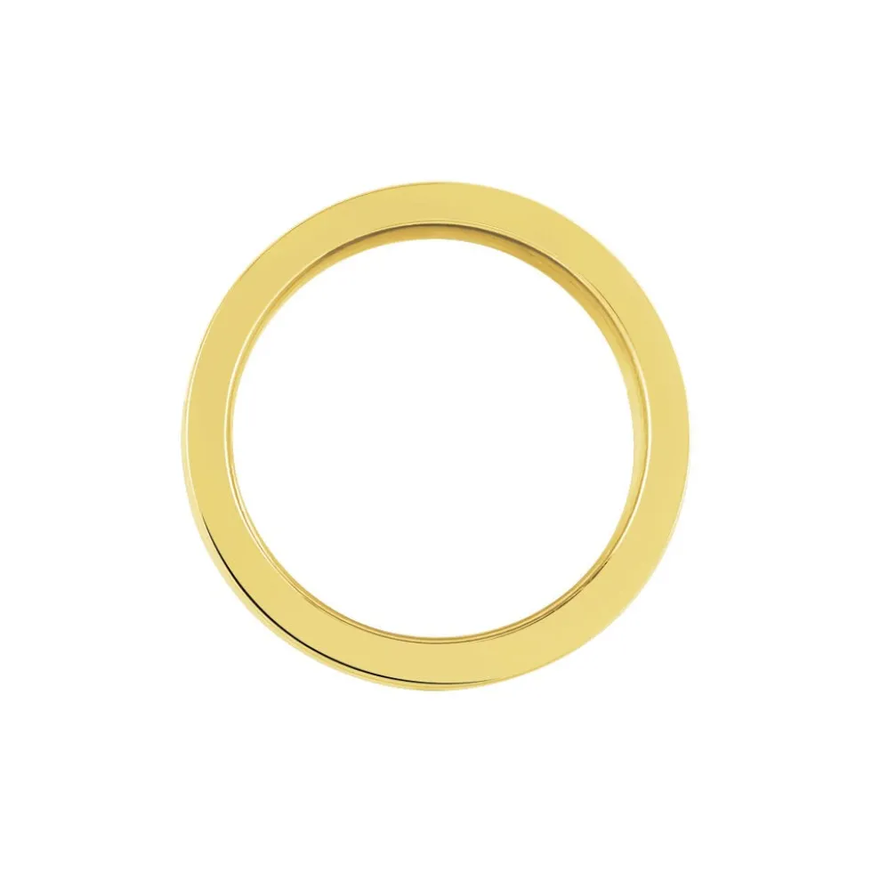 Bague Phebus Him Classique Acier Jaune