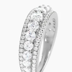Bague Philomene Argent Blanc Oxyde De Zirconium