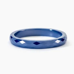 Bague Pilar Petite Céramique Bleu