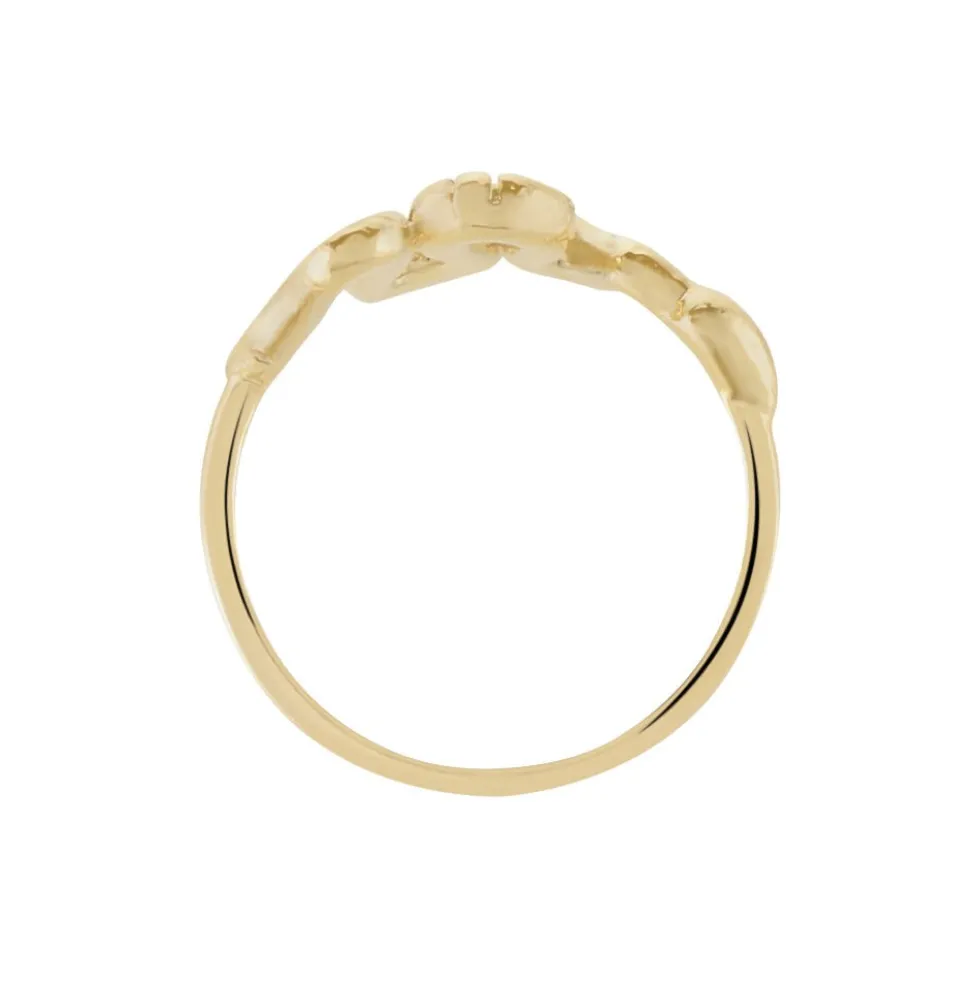 Bague Plaqué Or Cyriack Oxydes De Zirconium