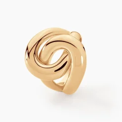 Bague Plaqué Or Jaune Chaili