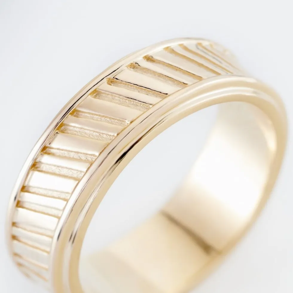 Bague Plaqué Or Jaune Jake