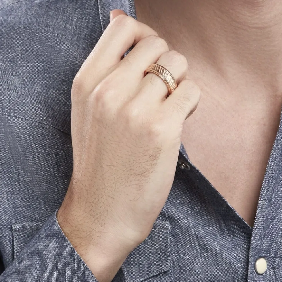 Bague Plaqué Or Jaune Jake