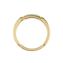 Bague Plaqué Or Mietta Oxydes De Zirconium
