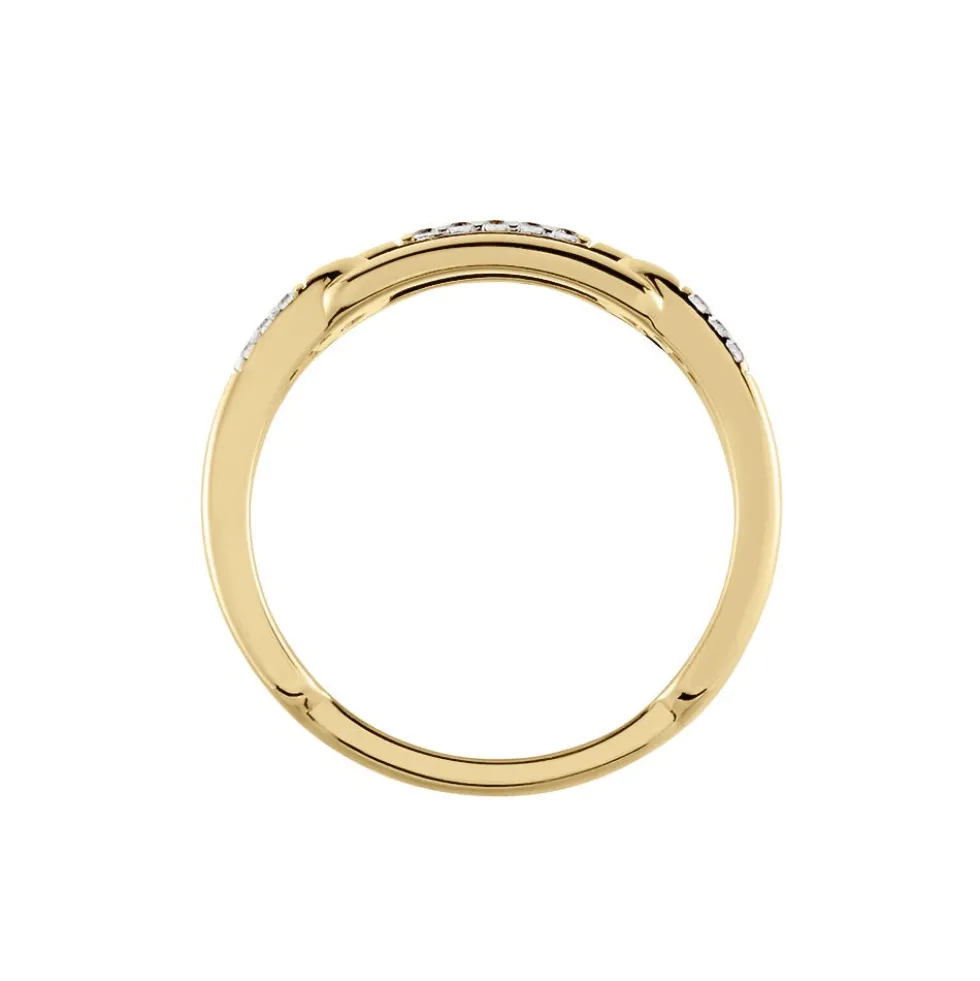 Bague Plaqué Or Mietta Oxydes De Zirconium