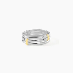 Bague Poly Argent Blanc