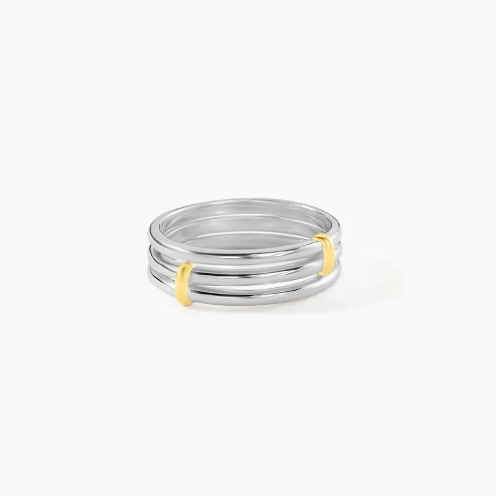 Bague Poly Argent Blanc
