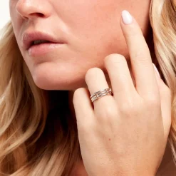Bague Poly Argent Blanc