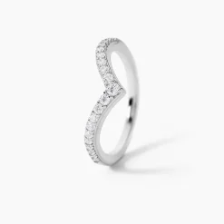 Bague Pricila Argent Blanc Oxyde De Zirconium