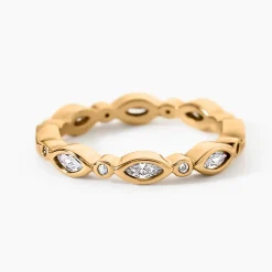 Bague Primavera Plaqué Or Jaune Oxyde De Zirconium