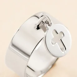 Bague Psara Argent Blanc