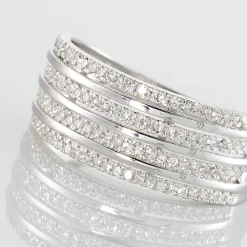 Bague Rayanna Or Blanc Diamant