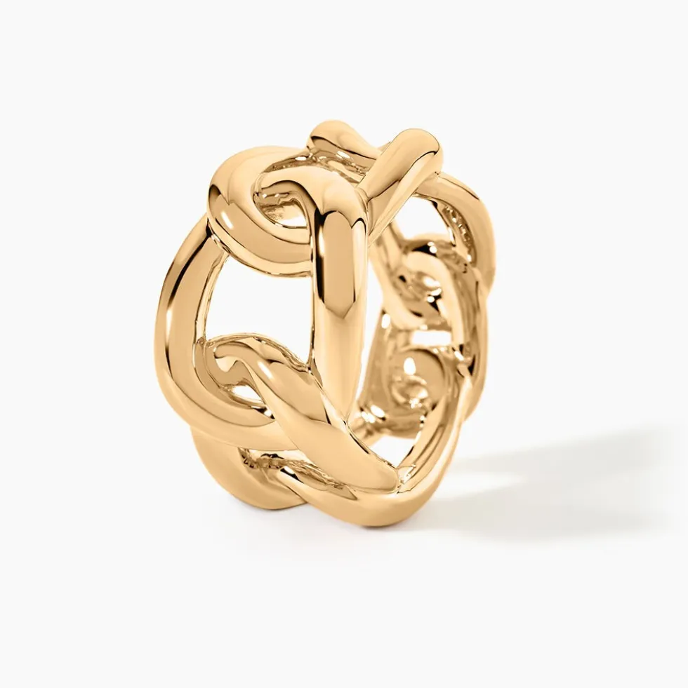 Bague Rodya Plaqué Or Jaune