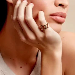 Bague Rodya Plaqué Or Jaune