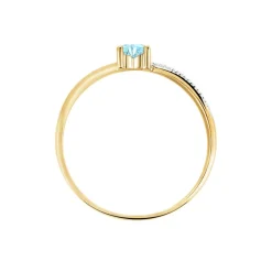 Bague Rory Or Jaune Topaze