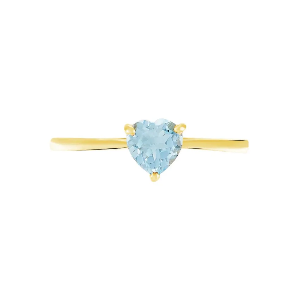 Bague Salona Or Jaune Topaze