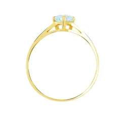Bague Salona Or Jaune Topaze