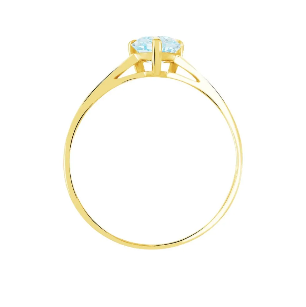 Bague Salona Or Jaune Topaze