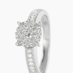 Bague Serena Or Blanc Diamant